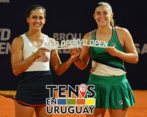 Montevideo Open 2023: María Lourdes Carlé y Julia Riera se consagraron campeonas de dobles