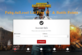 Pubg 4all Cool, Generate Free UC and Battle Point Online Pubg.4all.Cool