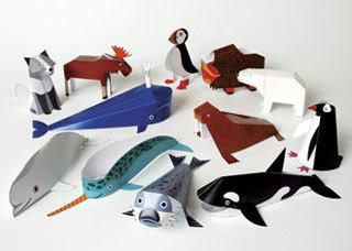 Animal Paper Toys