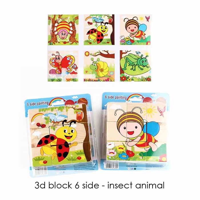 Puzzle 3D Insect Animal