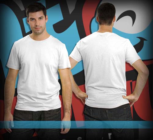 Download 11 Template Mockup Kaos Polos Keren Format Psd Gratis