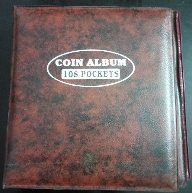 108 Holder Capacity Coin Album Brown