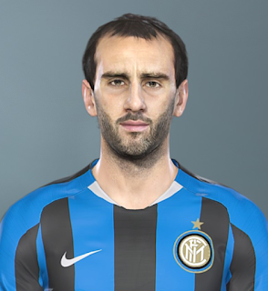 PES 2019 Faces Diego Godín by Sofyan Andri