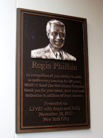 Regis Philbin Plaque