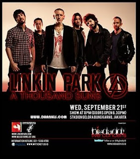 Linkin Park Konser di Indonesia