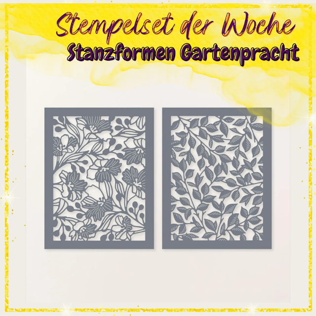 stampin up - karten basteln - stanzformen - Gartenpracht