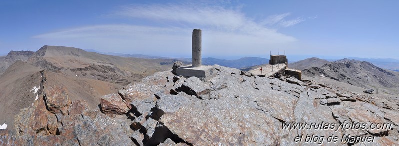 Subida al Veleta desde Pradollano