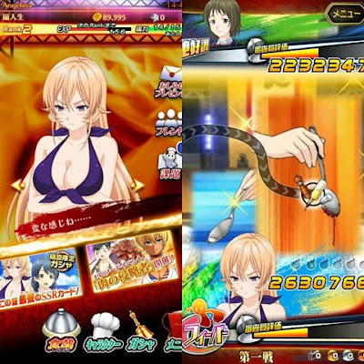 Shokugeki No Soma  : Sakyou No Recipe v1.3.1 Apk for Android Terbaru