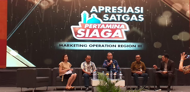 Talkshow Apresiasi Satgas Pertamina Siaga MOR III, spbu curang, isi bensin, premium abis, agen pertamini, agen bola