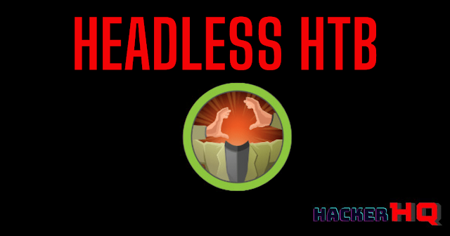 Headless HTB Writeup