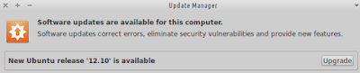 Xubuntu 12.04 Distribution Upgrade Notification