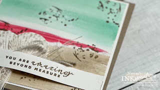 Season of Chic seascape card (banner) | Nature's INKspirations by Angie McKenzie