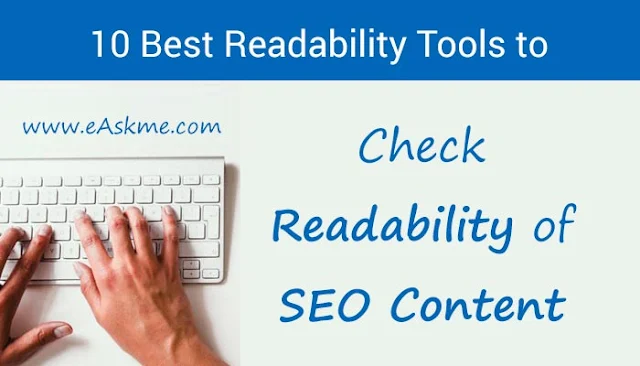 Top 10 Best Readability Tools to Check Your SEO Content: eAskme