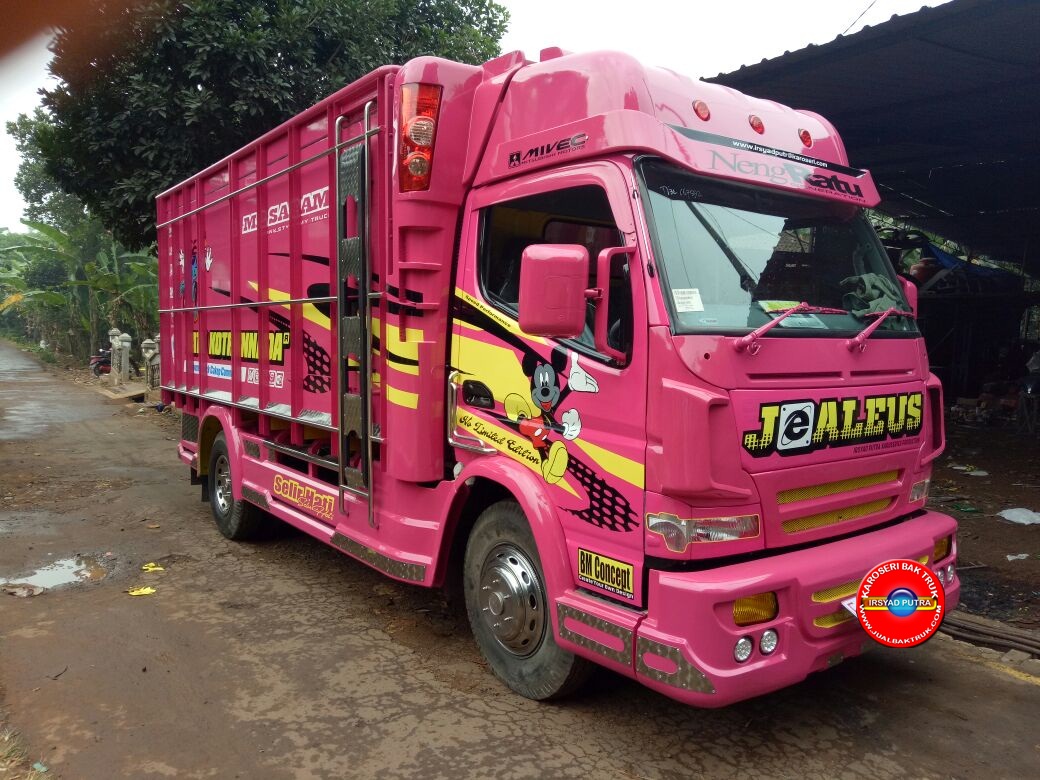  Bak  Truk  Kayu Merbau Warna Pink Full Variasi Jual Bak  Truk 