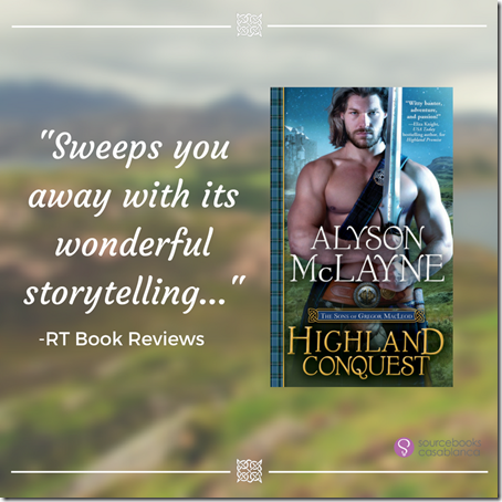 Spotlight: Highland Conquest by Alyson McLayne | About That Story