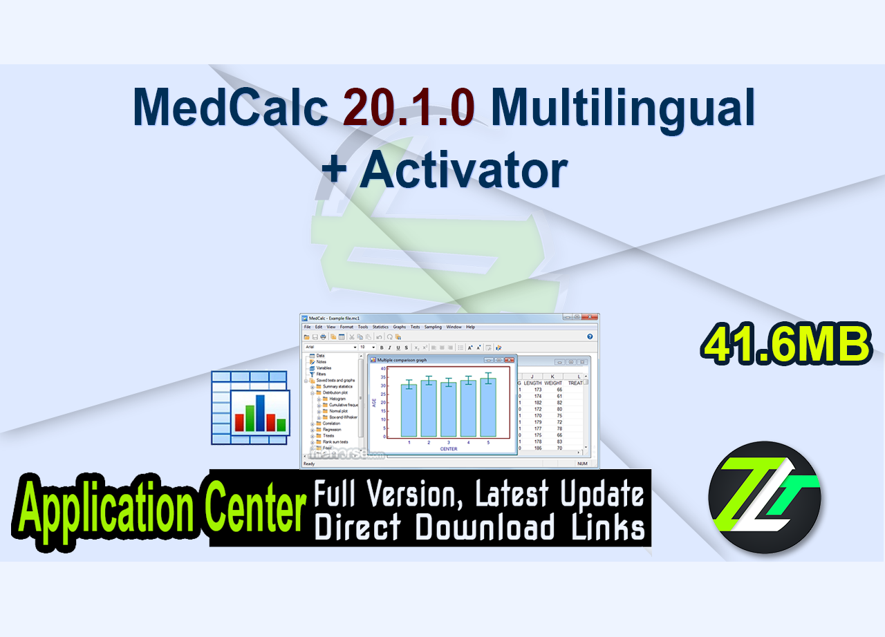 MedCalc 20.1.0 Multilingual