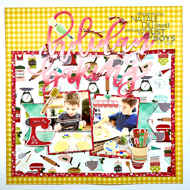Not Just for Boys Scrapbooking Kit Club – {Not} Just for Boys Kit Club
