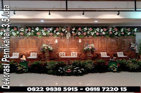 Gambar Dekorasi Rias Pelaminan Pernikahan Jakarta Selatan