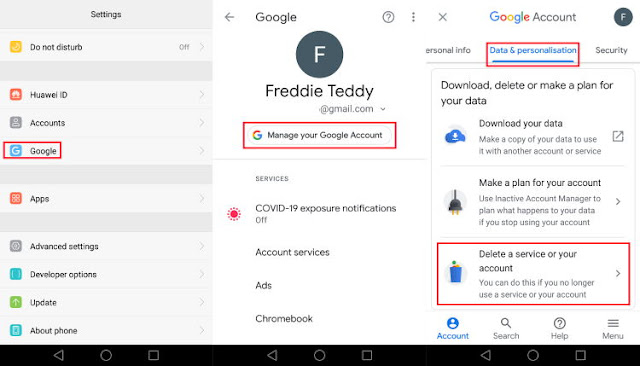 How to delete your Gmail account and Google account