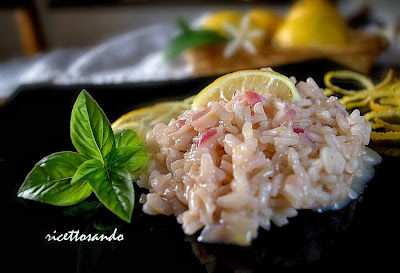 Risotto limone e zenzero ricetta primi vegetariani