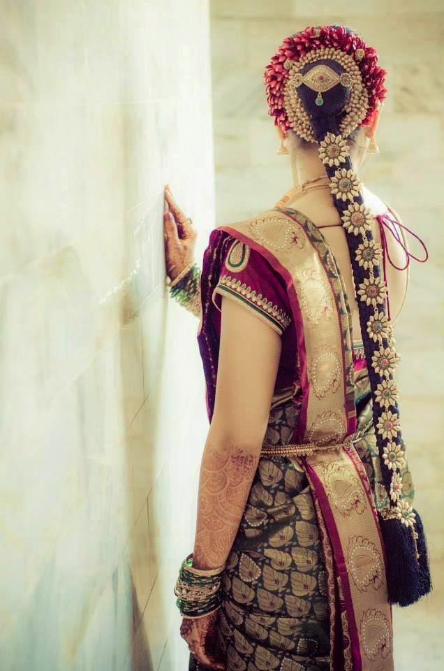 Pelli Poola Jada: South Indian Bridal Hair style