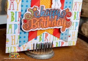 Happy Birthday card for Miss Kate Cuttables by Lissa