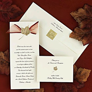 Elegant wedding invitation cards