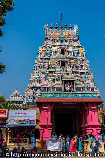 Perur Pateeswarar Temple Tower Coimbatore