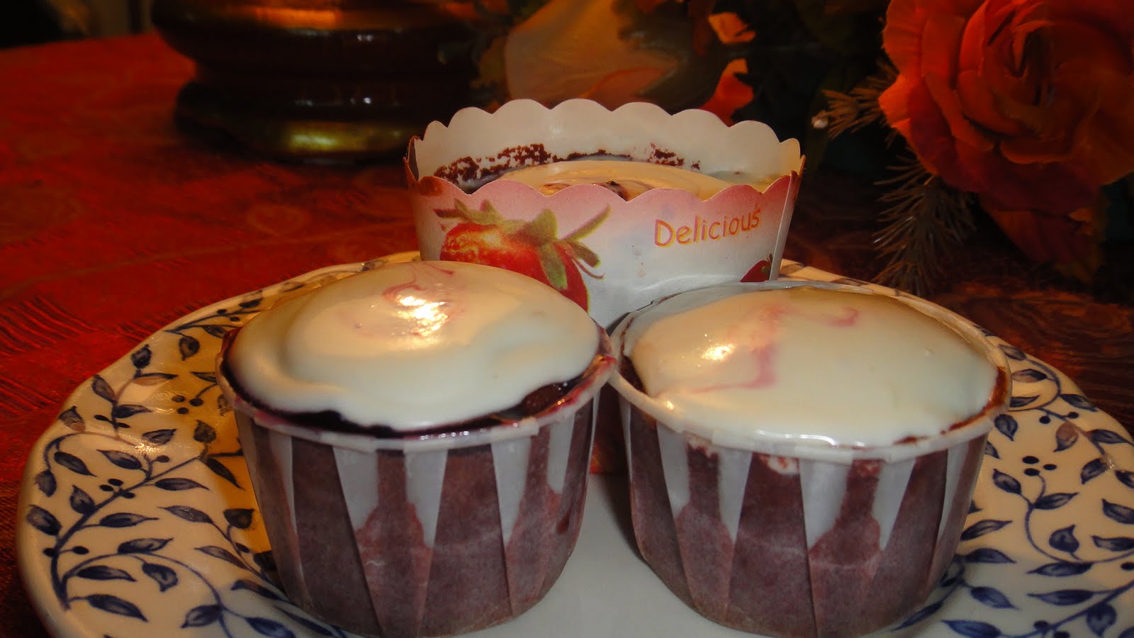 Arries family: Resepi Red Velvet cup cake