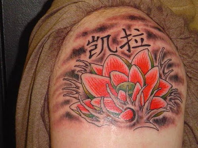 lotus flower tattoo