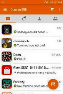 BBM Orange Inovation V2 base 2.9.0.44 APK