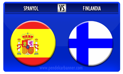 Spanyol vs Finlandia | Pendekar Banner