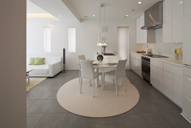 Small modern dining room