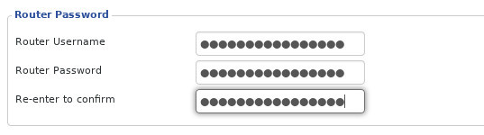 管理者のユーザー名とパスワードを変更する