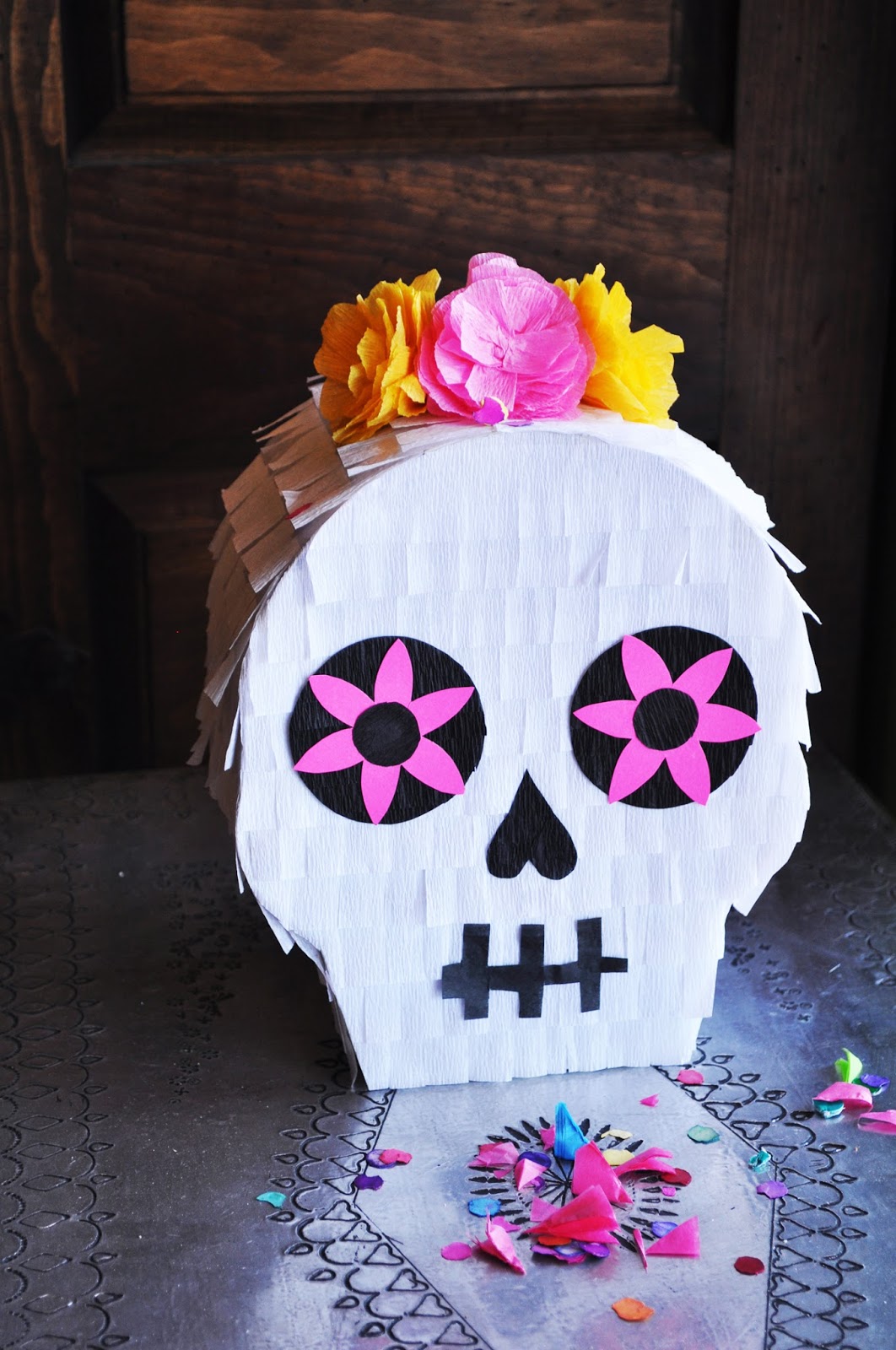 Artelexia: Day of the Dead DIY #3: Sugar Skull Piñata