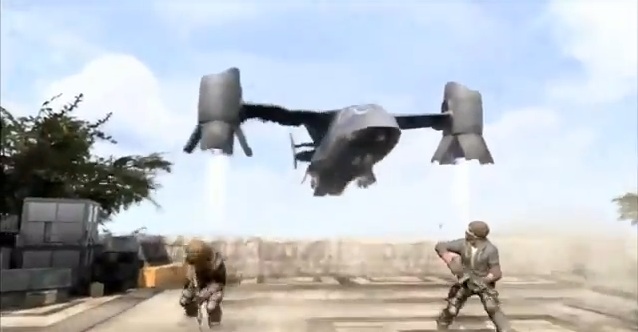 Aircraft in COD: Black Ops 2