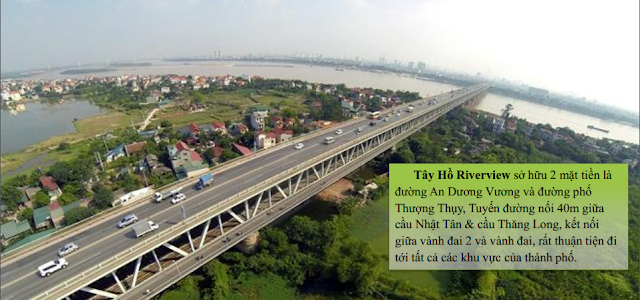 Vị trí Tây Hồ Riverview