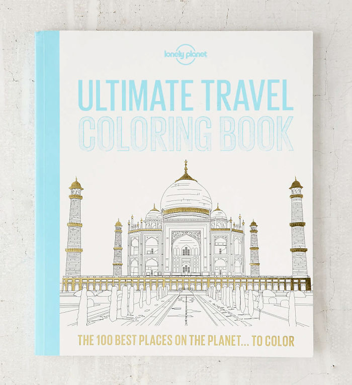 15+ Of The Best Traveler Gift Ideas Besides Actual Plane Tickets - Ultimate Travel Coloring Book