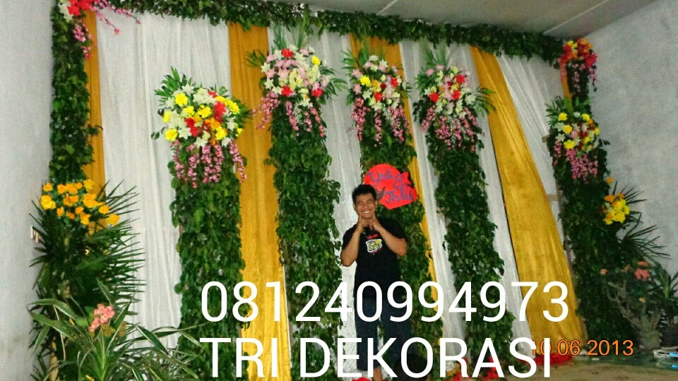 TRI DECORATION Florist KLIWONAN Dekorasi  pernikahan  di sragen