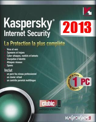 Kaspersky Internet Security 2013 13.0.1.4190 + Keys mediafire full Download