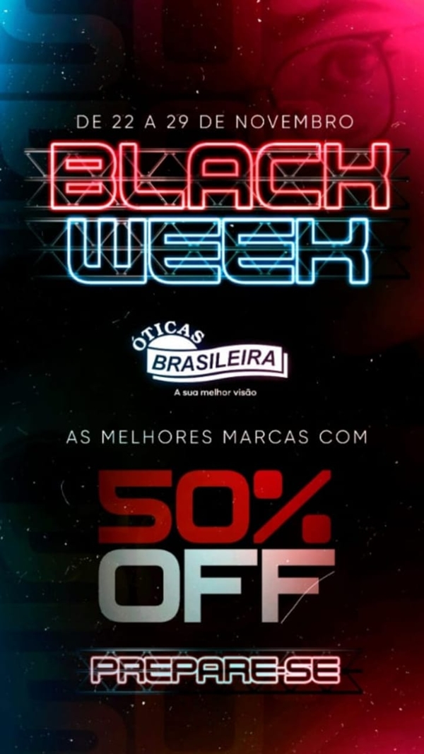 Aproveite o Black Week da Óticas Brasileira em Cocal-PI