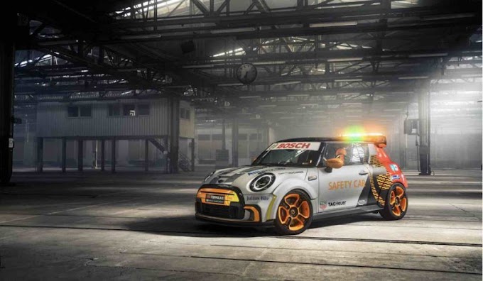 This MINI is all set to debut as a Safety Car in Formula E