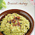 Broccoli chutney