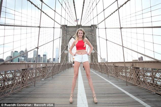 Girl bids to challenge record for the world's longest legs