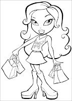 Bratz Coloring Pages