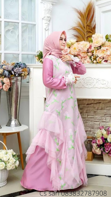 Flower Organza - Butik Busana Muslim Terbesar dan Terlengkap