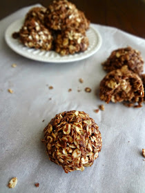 Healthier No Bake Cookies 