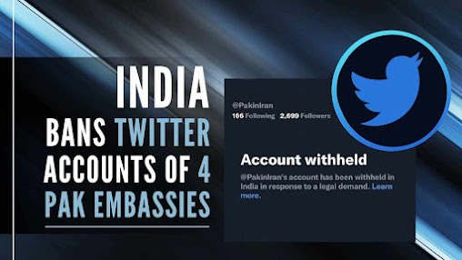 Twitter in India bans accounts of Pakistan Embassies in UN, Turkey, Iran and Egypt; Radio Pakistan blocked too