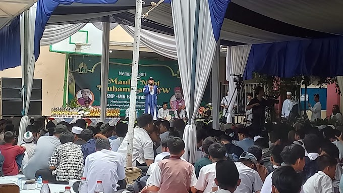 SMP-SMK Islamiyah Serua Peringati Maulid Nabi 