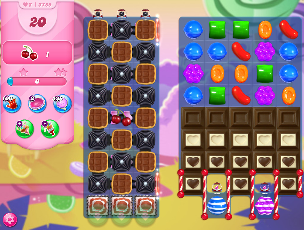 Candy Crush Saga level 3789